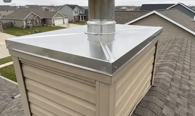 After: Stainless chase cover