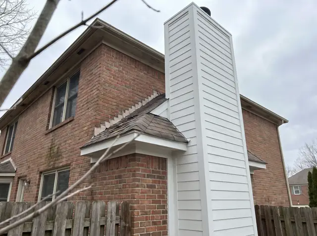 After: Full prefab chase rebuild