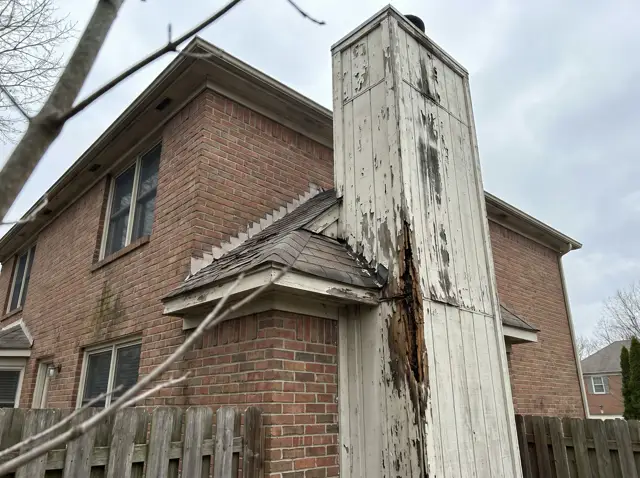 Before: Full prefab chase rebuild