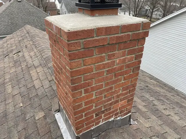 After: Full masonry rebuild