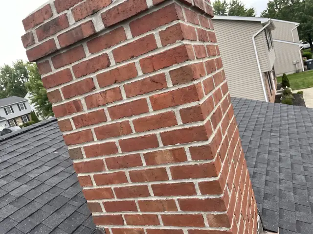 After: Tuckpointing & brick repair
